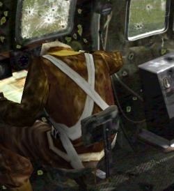 B17 Flying Fortress II Wounded Navigator