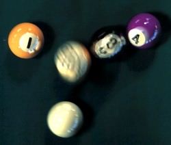 Blurred balls
